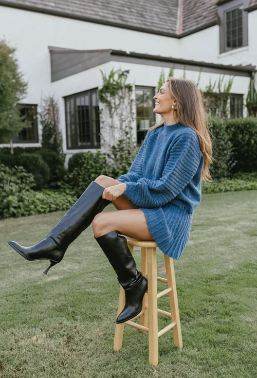 Weston™TM| Pullover e gonna plissettata eleganti Nina