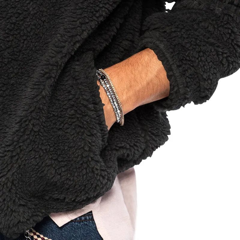 Weston™TM| Gilet Mezz in sherpa e velluto