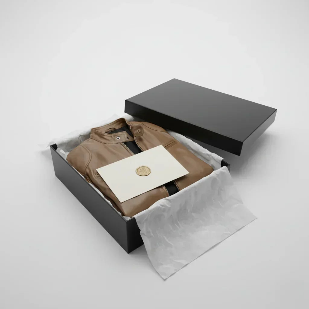 Weston™TM• Giacca in Pelle Uomo Trenton
