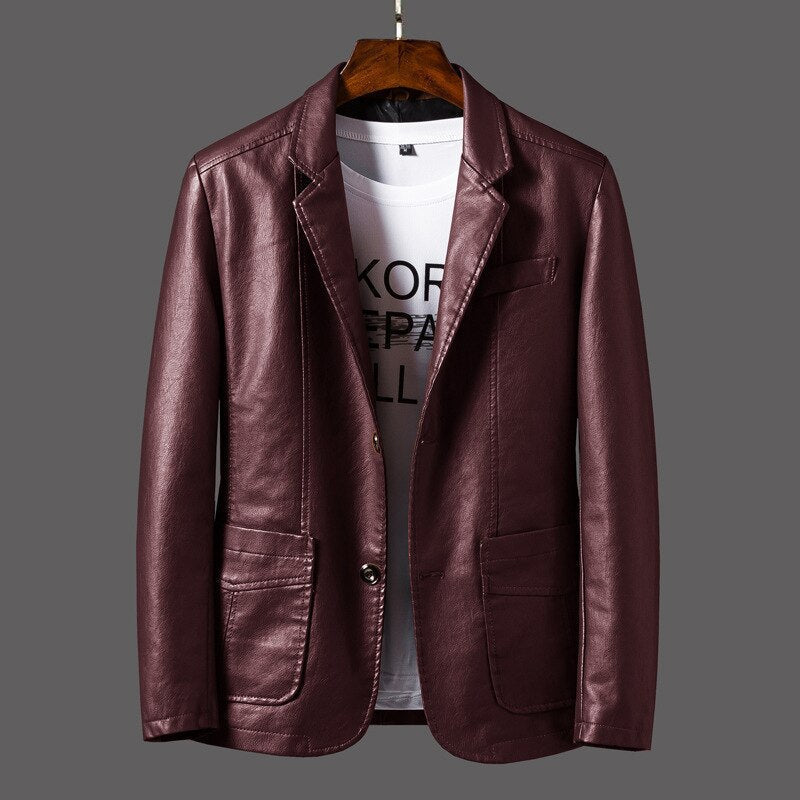 Weston™TM| Giacca da uomo in pelle James