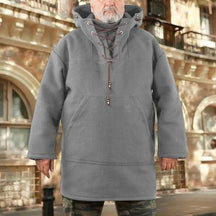 Weston™| Cappotto in lana casual con cappuccio