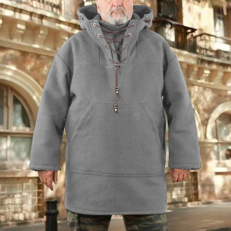 Weston™| Cappotto in lana casual con cappuccio
