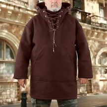 Weston™| Cappotto in lana casual con cappuccio