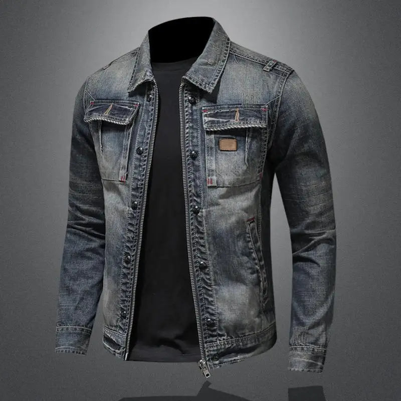 Shess | Veste en Denim Retro Carl