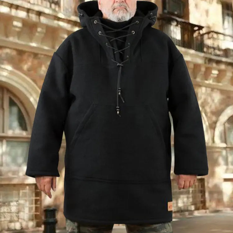 Weston™| Cappotto in lana casual con cappuccio