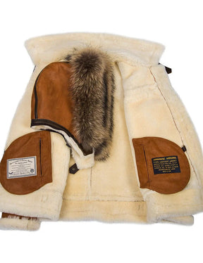 Weston™TM| Giacca invernale in pelle Maze
