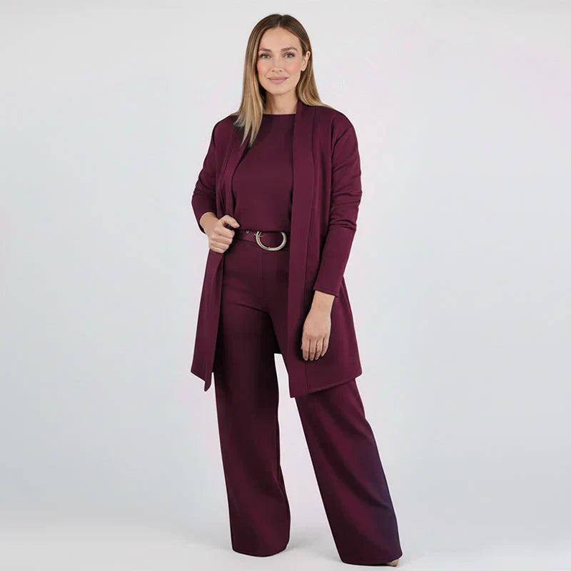 LunaraTM – Ensemble 3 pieces elegant a la coupe fluide