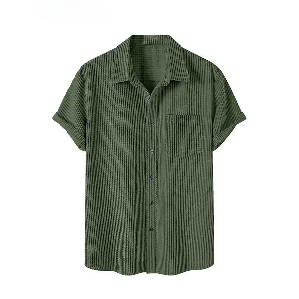Camicia di velluto a coste a maniche corte | Weston™TM