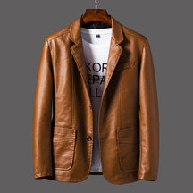 Weston™TM| Giacca da uomo in pelle James