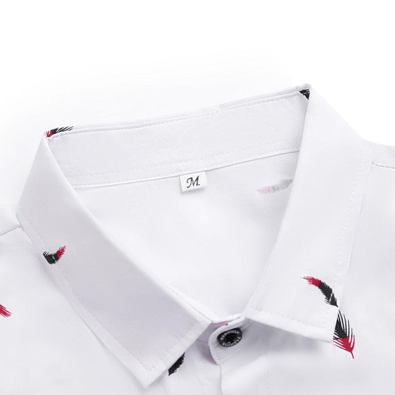Shirt manches courtes Estampada Feathers | Weston™TM