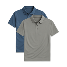 Set di 2 Polo in Seta Ghiacciata | Weston™