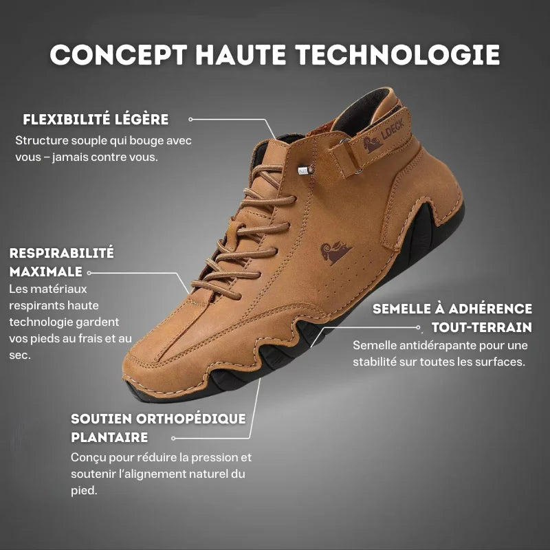 LDECKTM • Orthopedic sneakers for everyday comfort