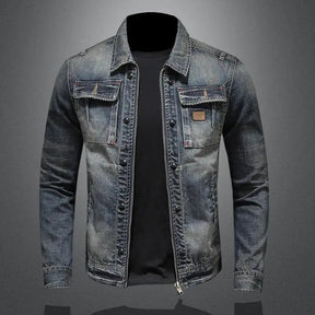 Shess | Veste en Denim Retro Carl