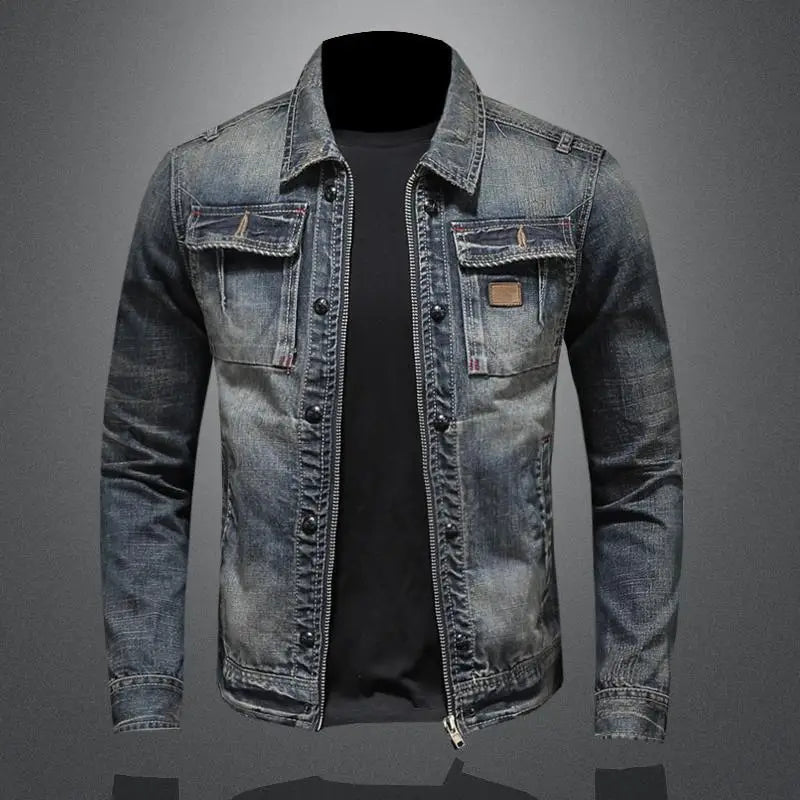 Shess | Veste en Denim Retro Carl