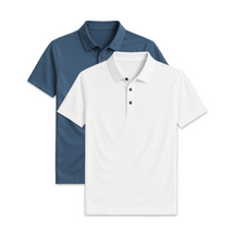 Set di 2 Polo in Seta Ghiacciata | Weston™