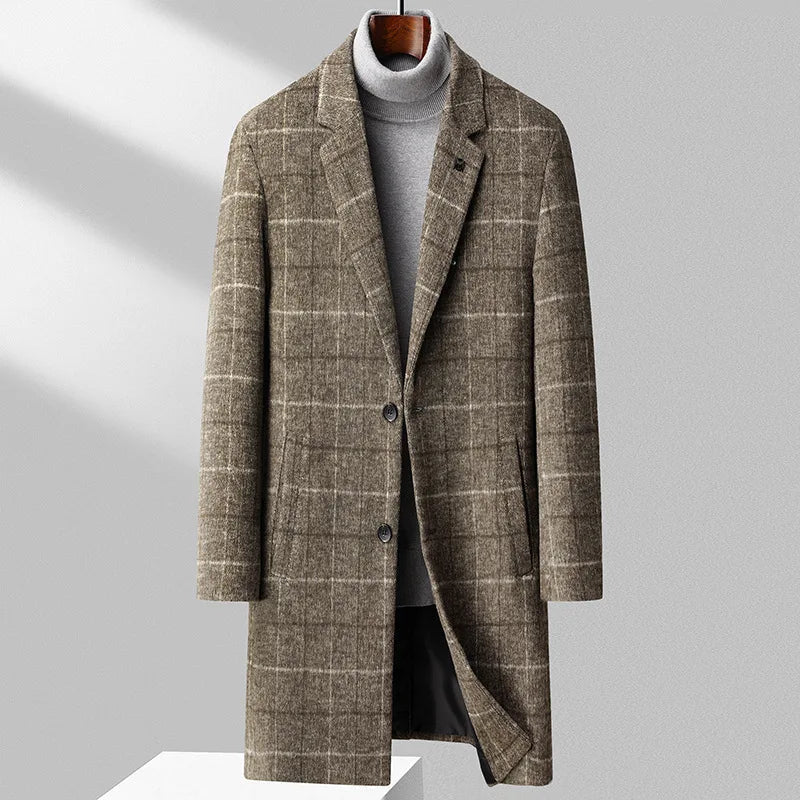 Weston™TM| Cappotto in lana Chess