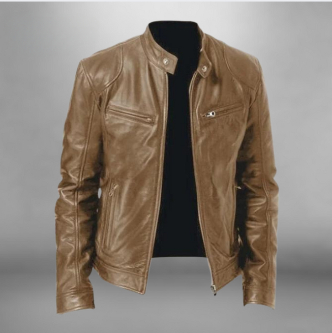 Weston™TM• Giacca in Pelle Uomo Trenton