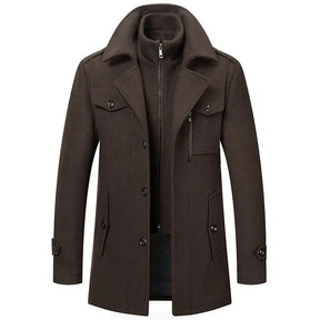 Manteau deux pieces pour homme : style et chaleur au quotidien • PeakyTM