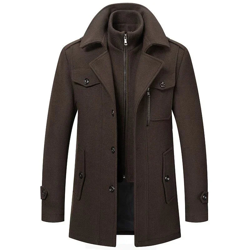 PEAKY • Manteau deux pieces pour homme : style et chaleur au quotidien