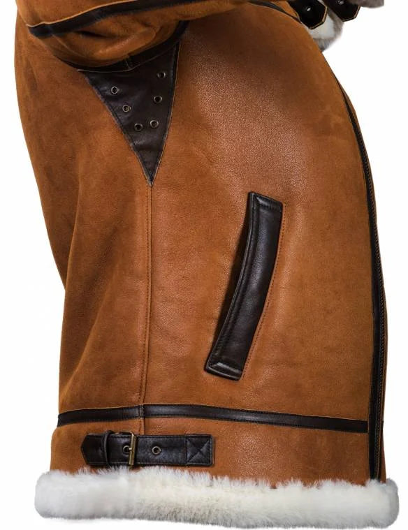 Weston™TM| Giacca invernale in pelle Maze