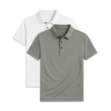 Set di 2 Polo in Seta Ghiacciata | Weston™