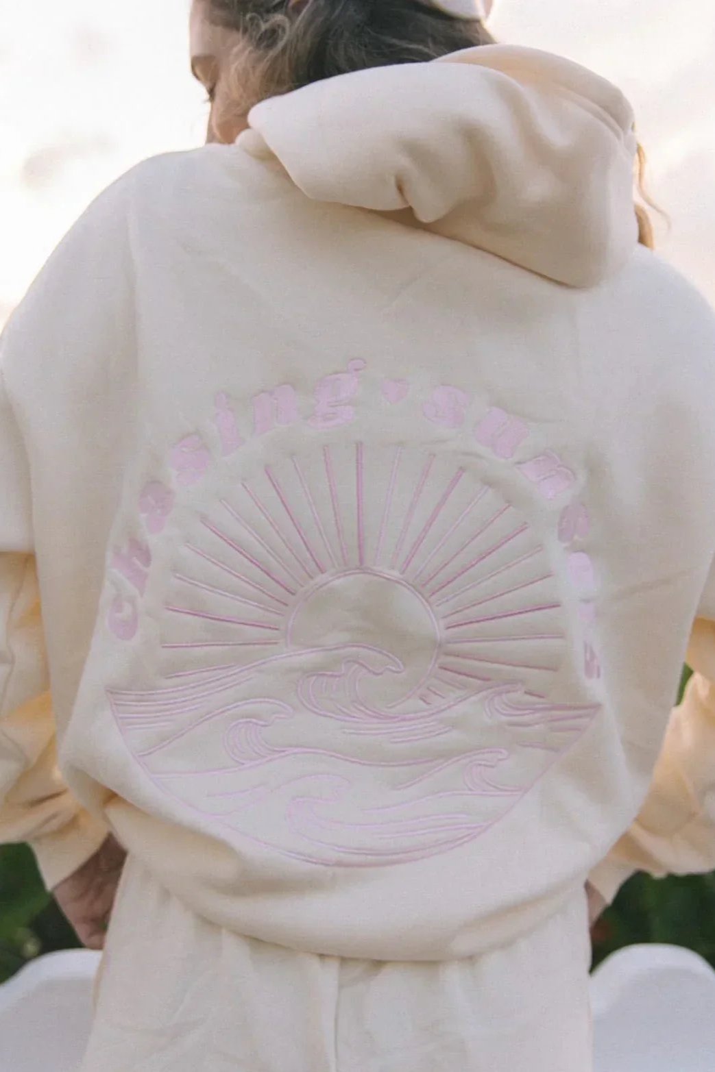 Felpa con cappuccio estiva | Blu marino