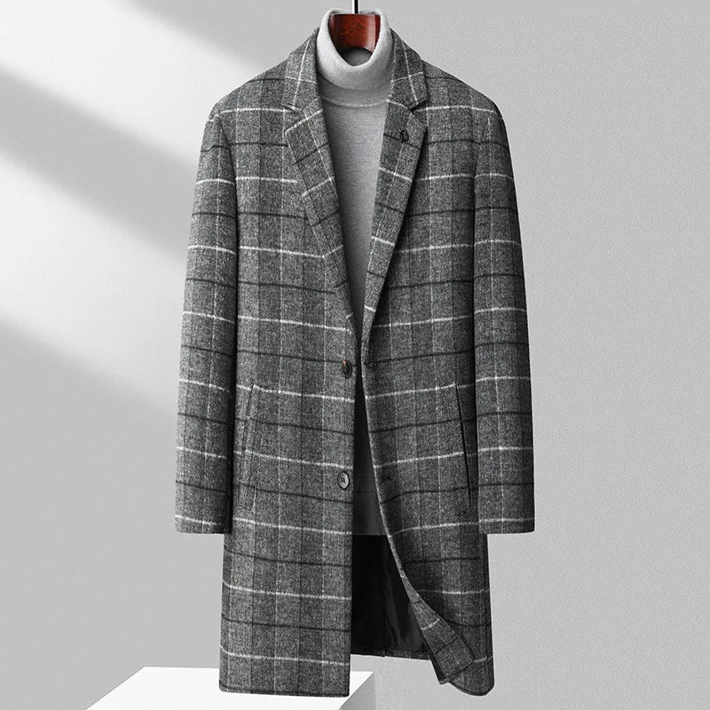 Weston™TM| Cappotto in lana Chess
