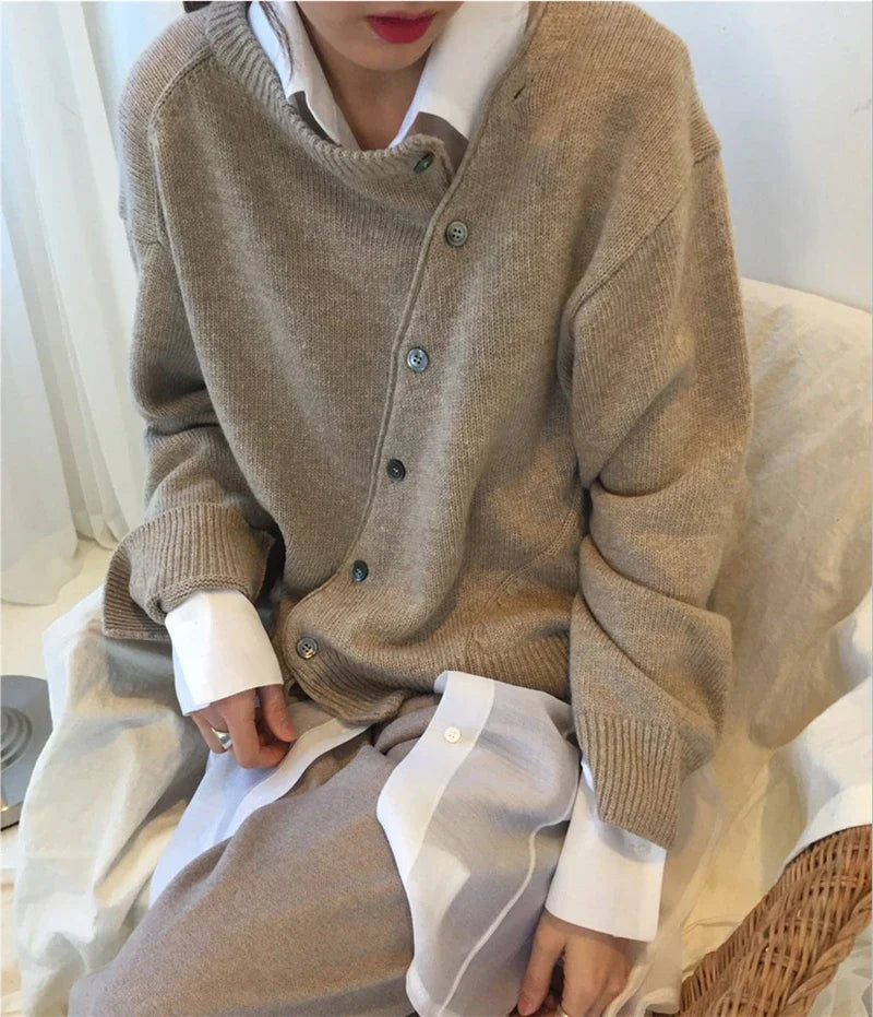 Weston™TM| Pullover in Cashmere Comodo - Luna