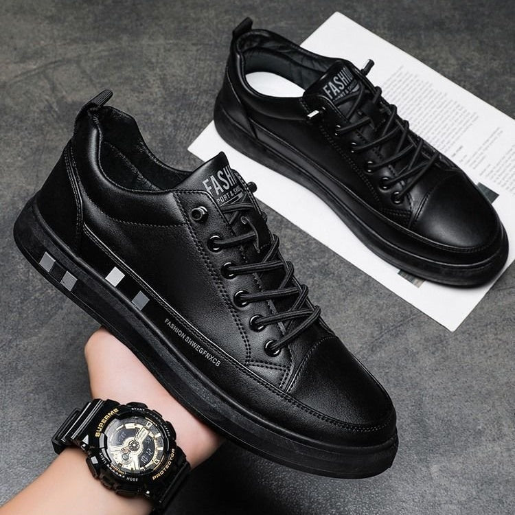 Weston™TM| Chaussures decontractees en cuir veritable