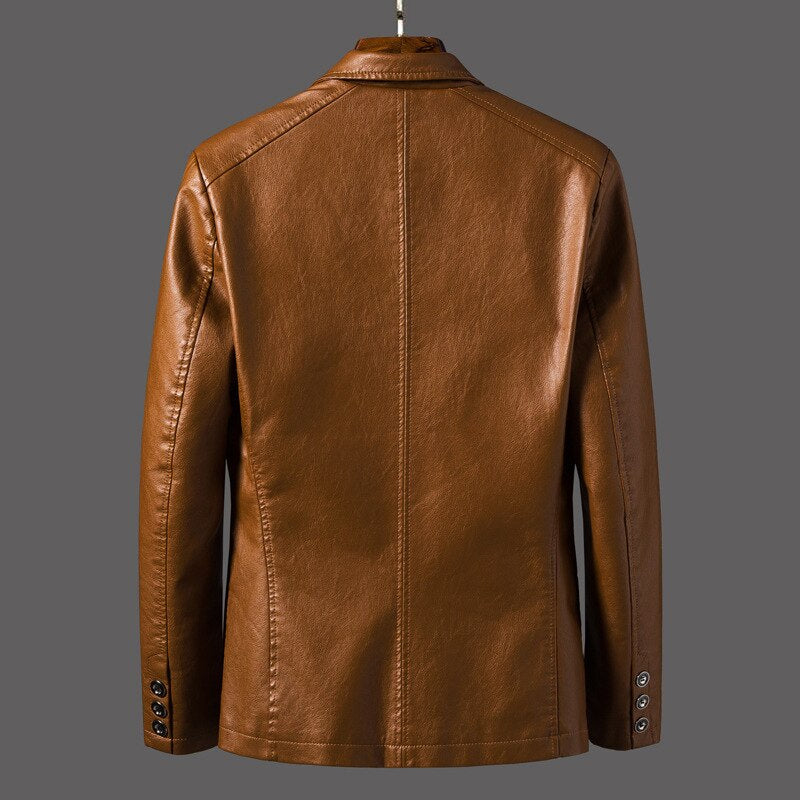 Weston™TM| Giacca da uomo in pelle James