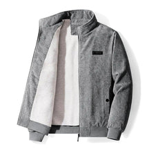 Weston™| Giacca in velluto a coste foderata in pile sherpa stile retrò