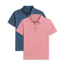 Set di 2 Polo in Seta Ghiacciata | Weston™
