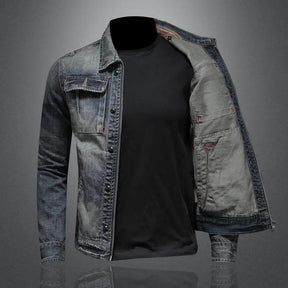Shess | Veste en Denim Retro Carl