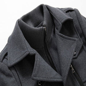 PEAKY • Manteau deux pieces pour homme : style et chaleur au quotidien