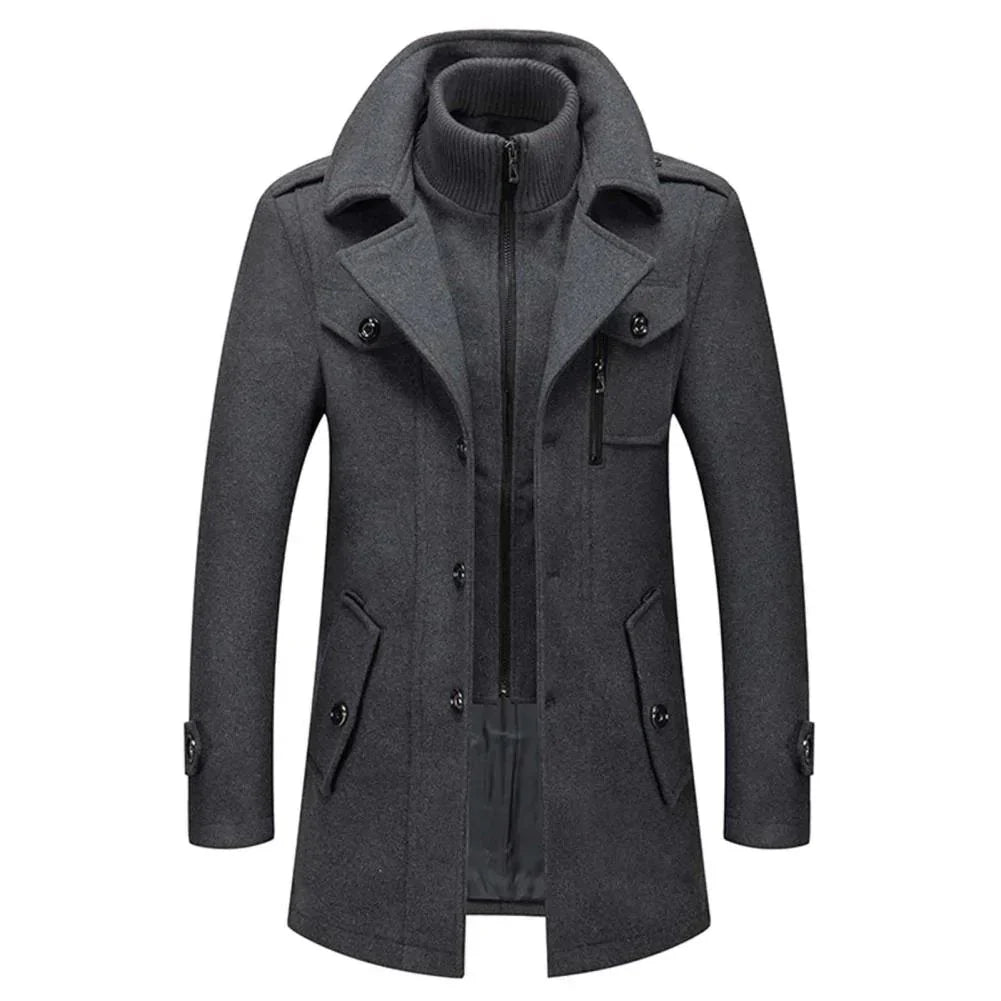 PeakyTM • Manteau deux pieces pour homme : style et chaleur au quotidien