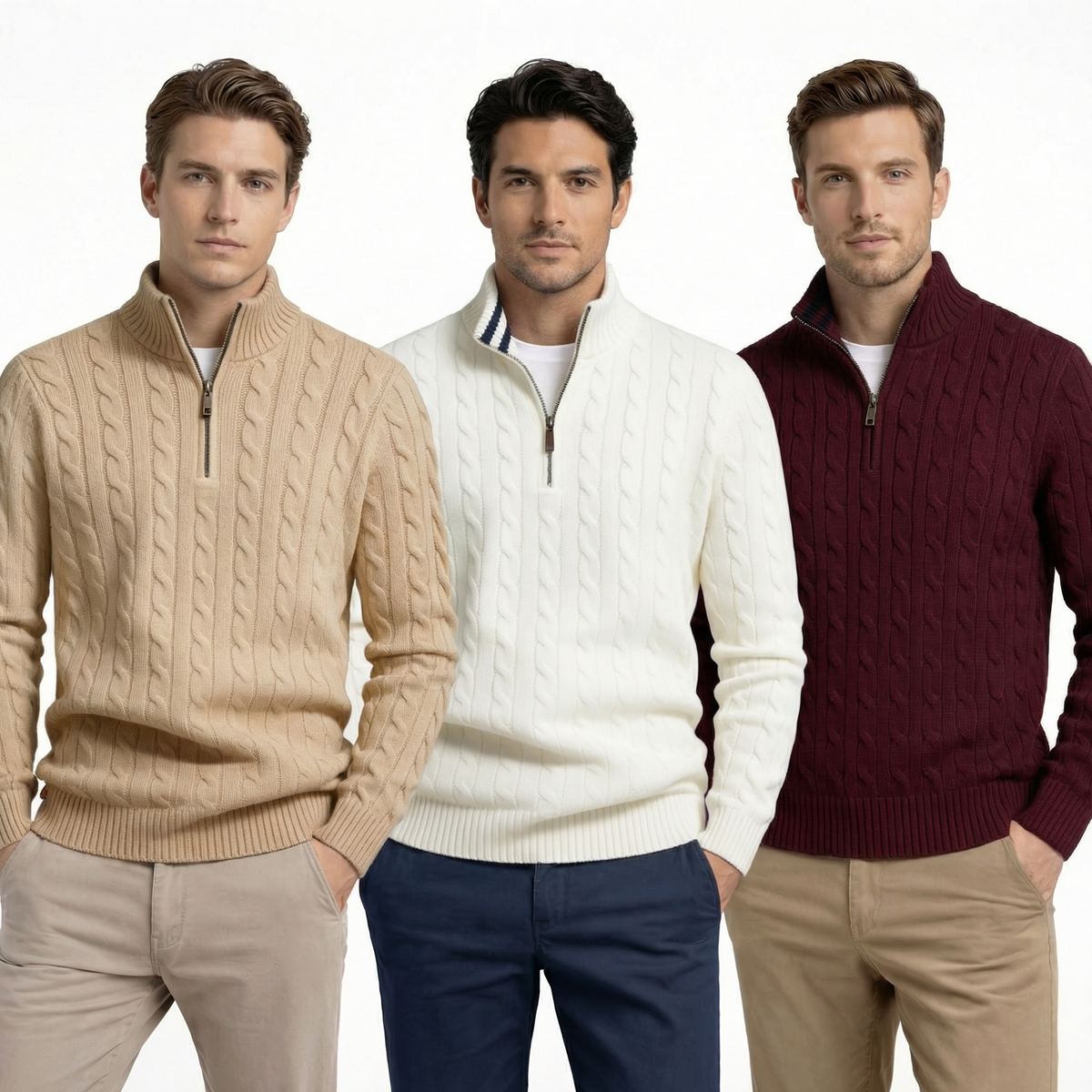 RL Premium Elite Knit Zip Sweater Set