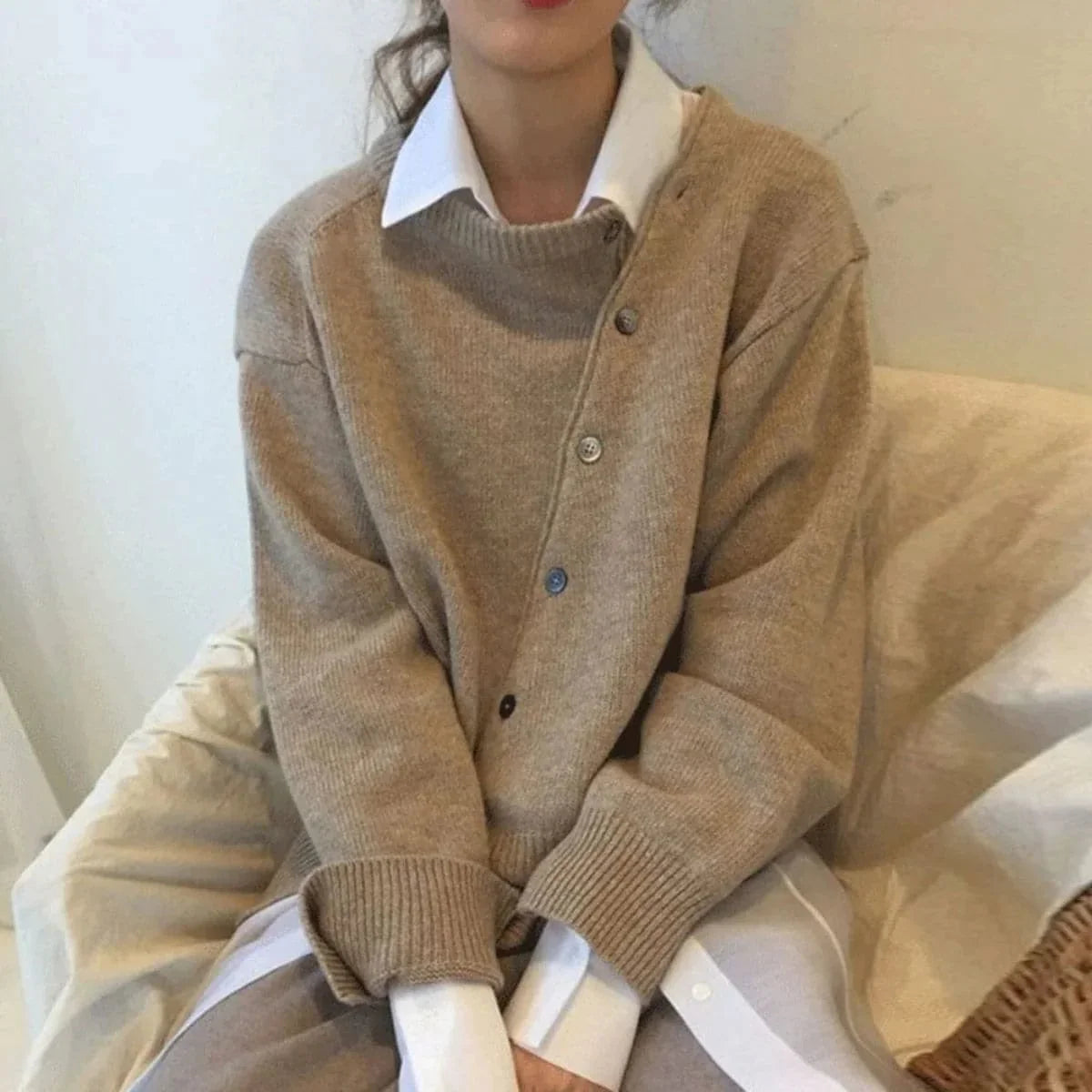 Weston™TM| Pullover in Cashmere Comodo - Luna