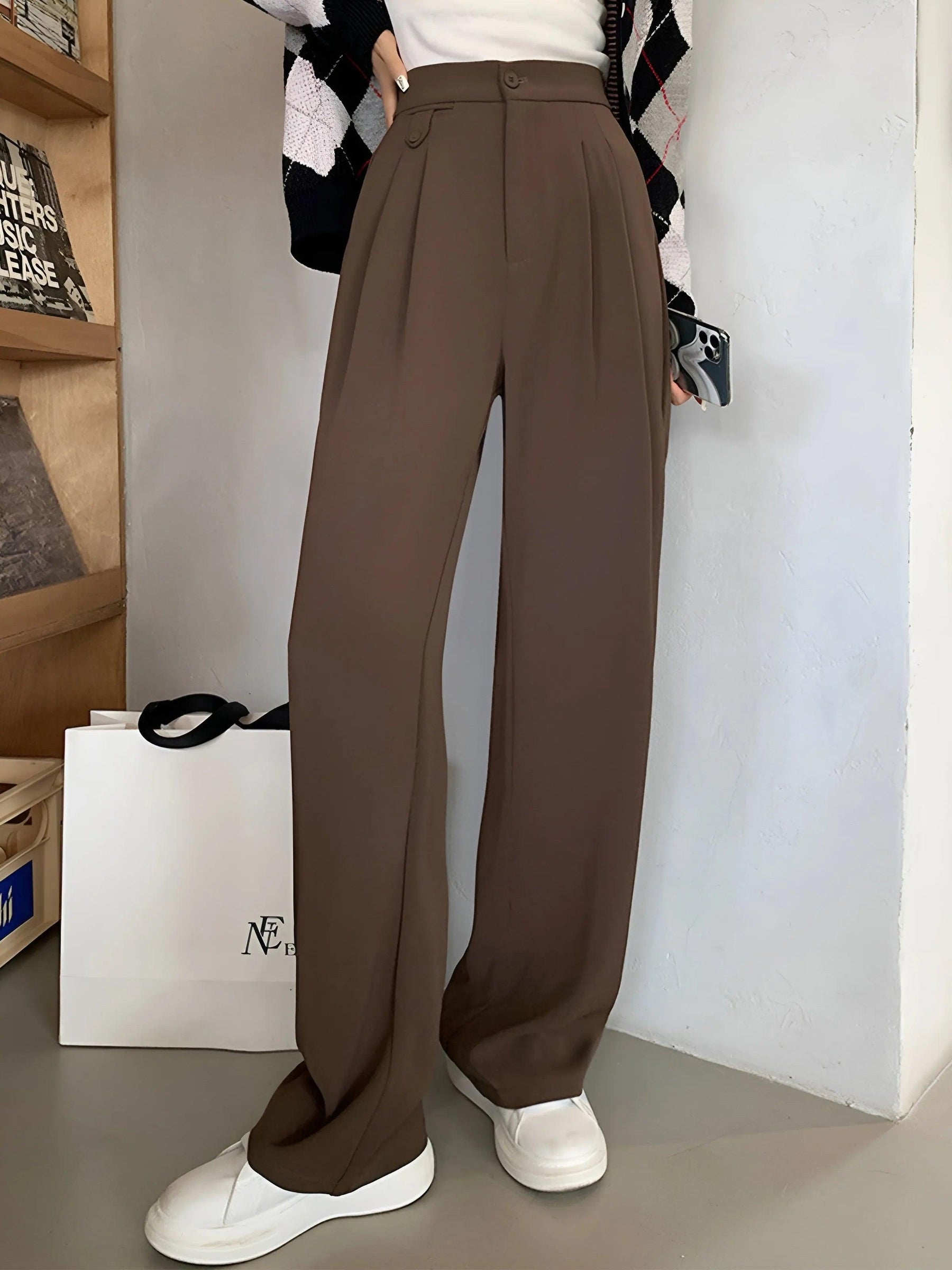 Weston™| Pantaloni larghi eleganti