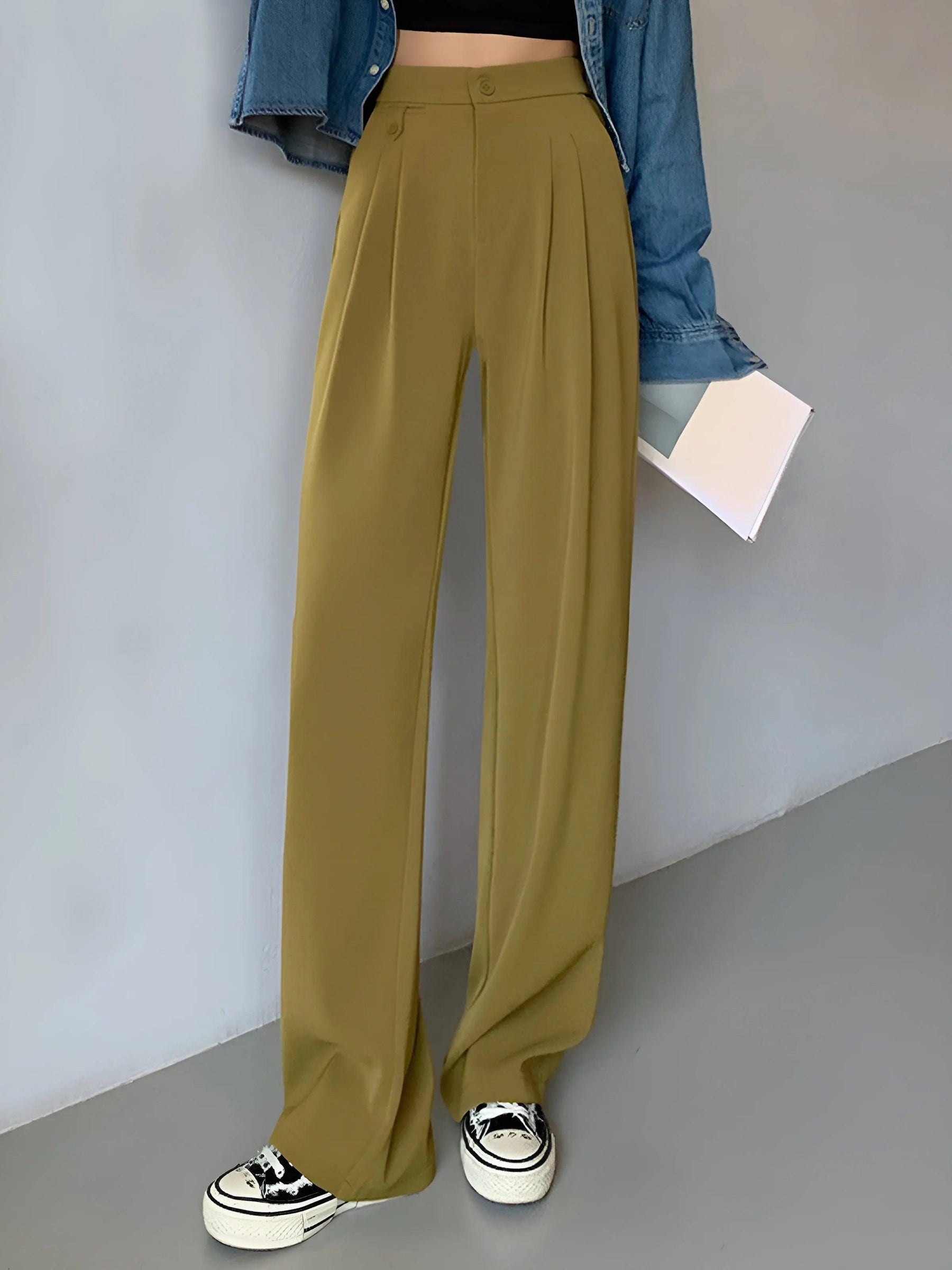 Weston™| Pantaloni larghi eleganti