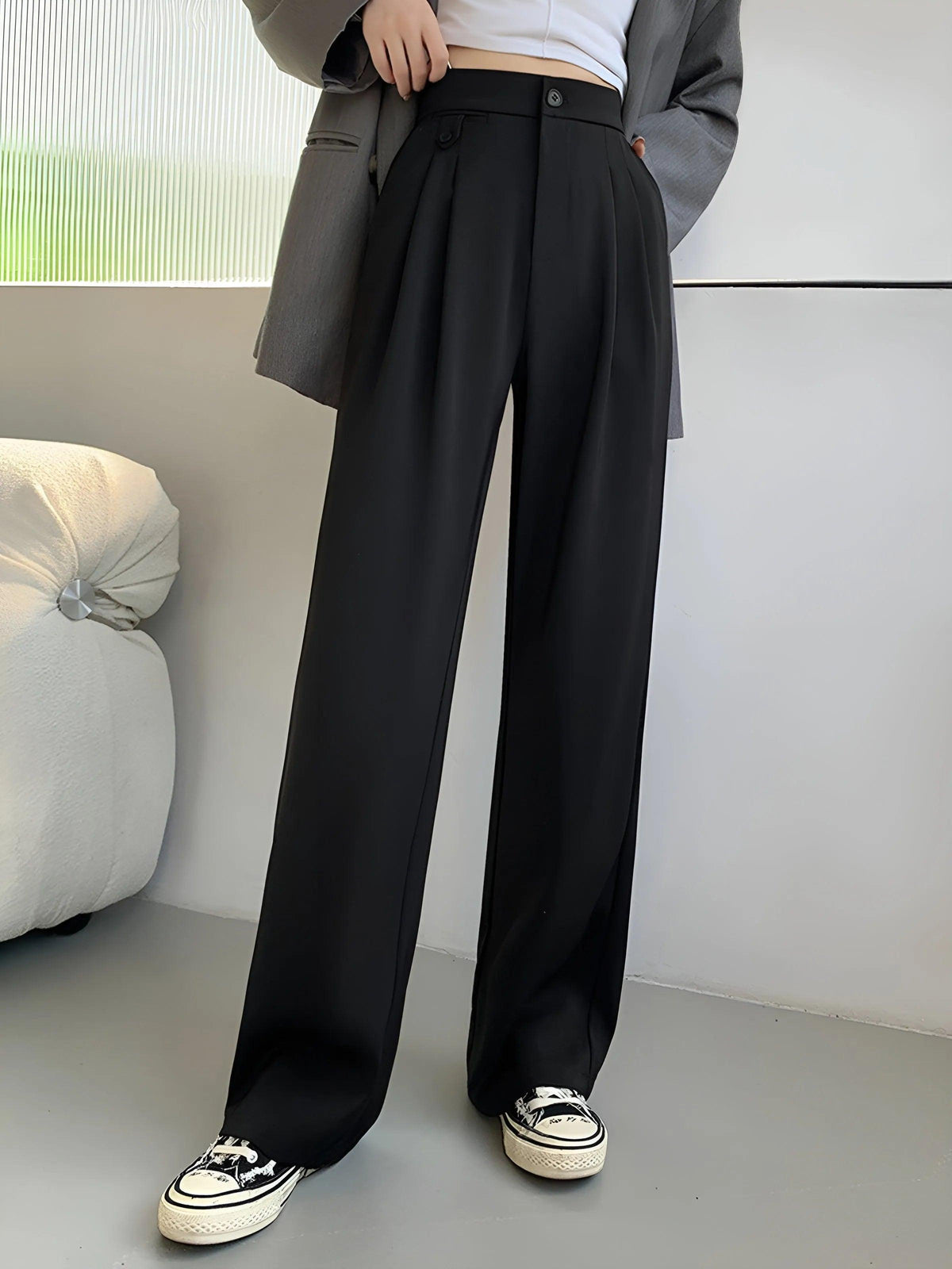 Weston™| Pantaloni larghi eleganti