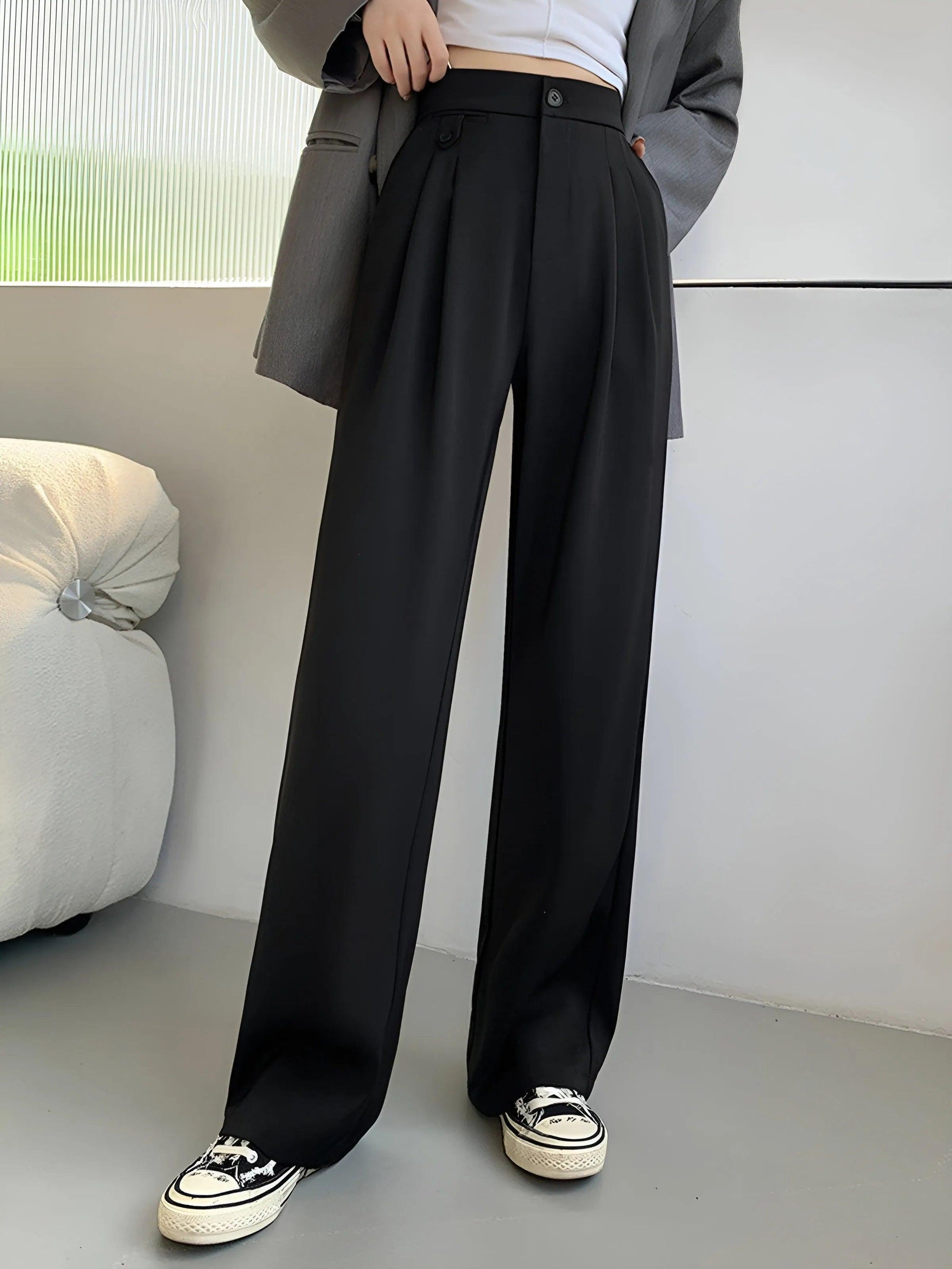 Weston™| Pantaloni larghi eleganti