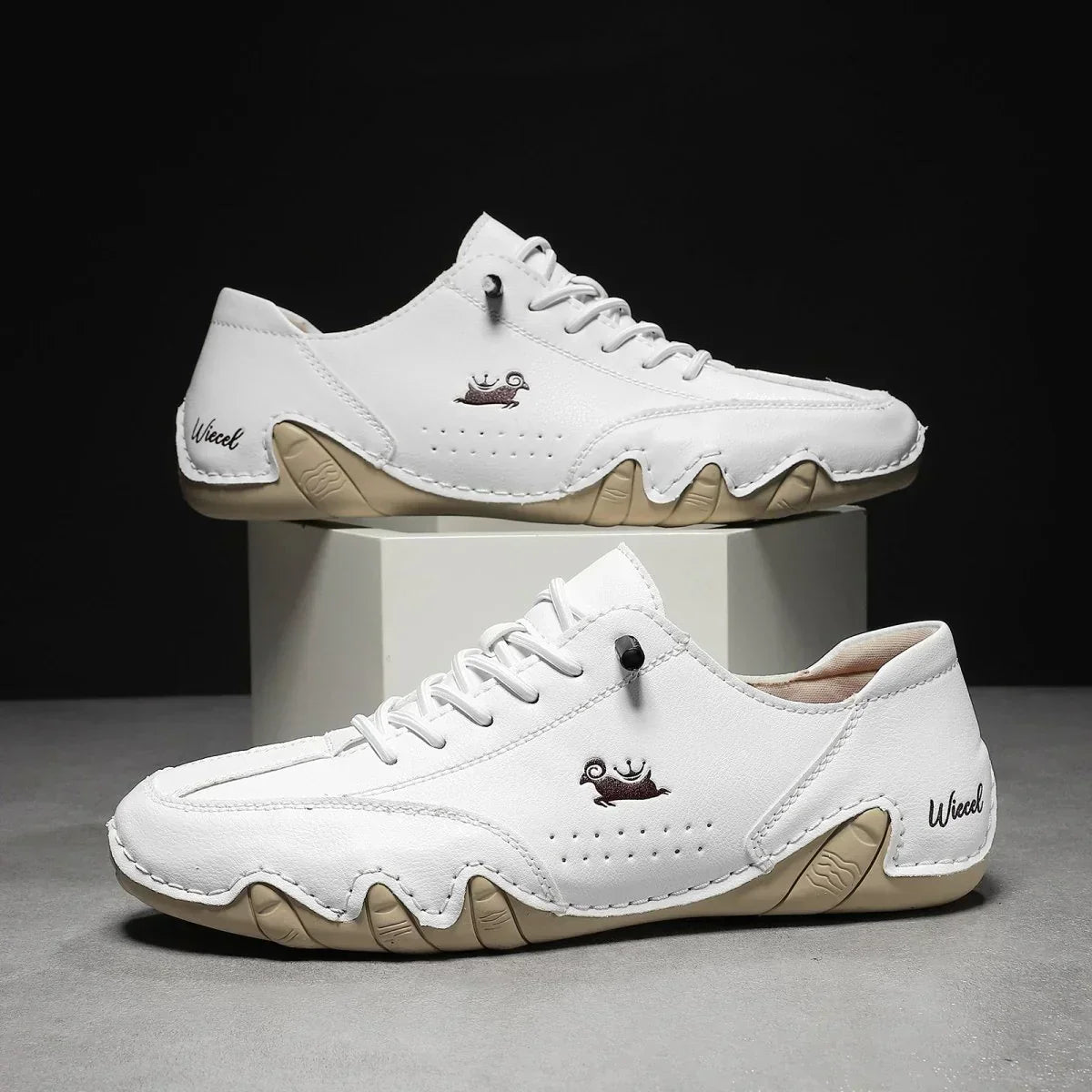 Chaussures barefoot en cuir au confort ultime • WiecelTM